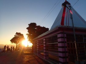 Kunjapuri Temple  - A beautiful and attractive temple complex above the hill